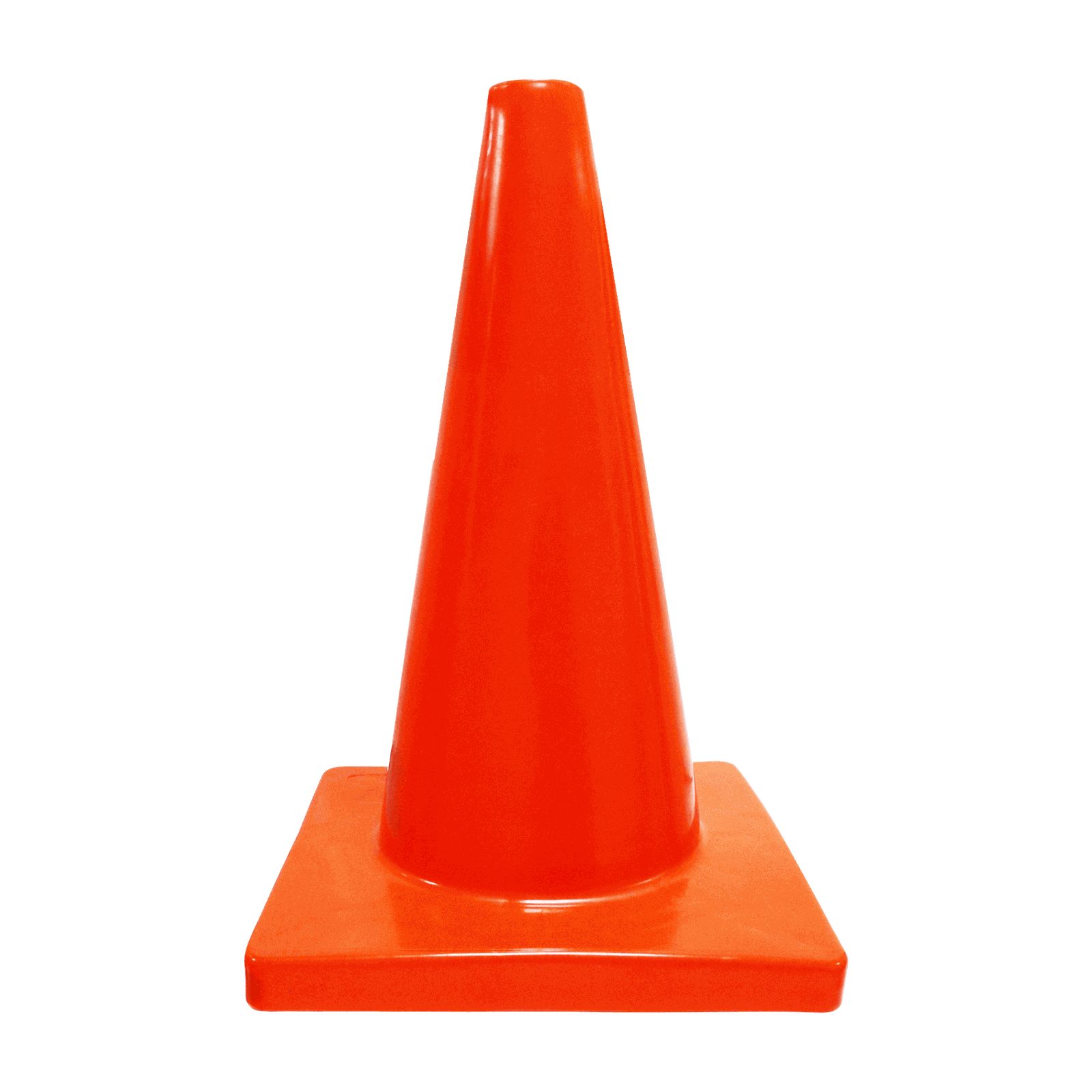 CONO BRILLANTE 45CM.
TRAFFIC CONE 18″.
