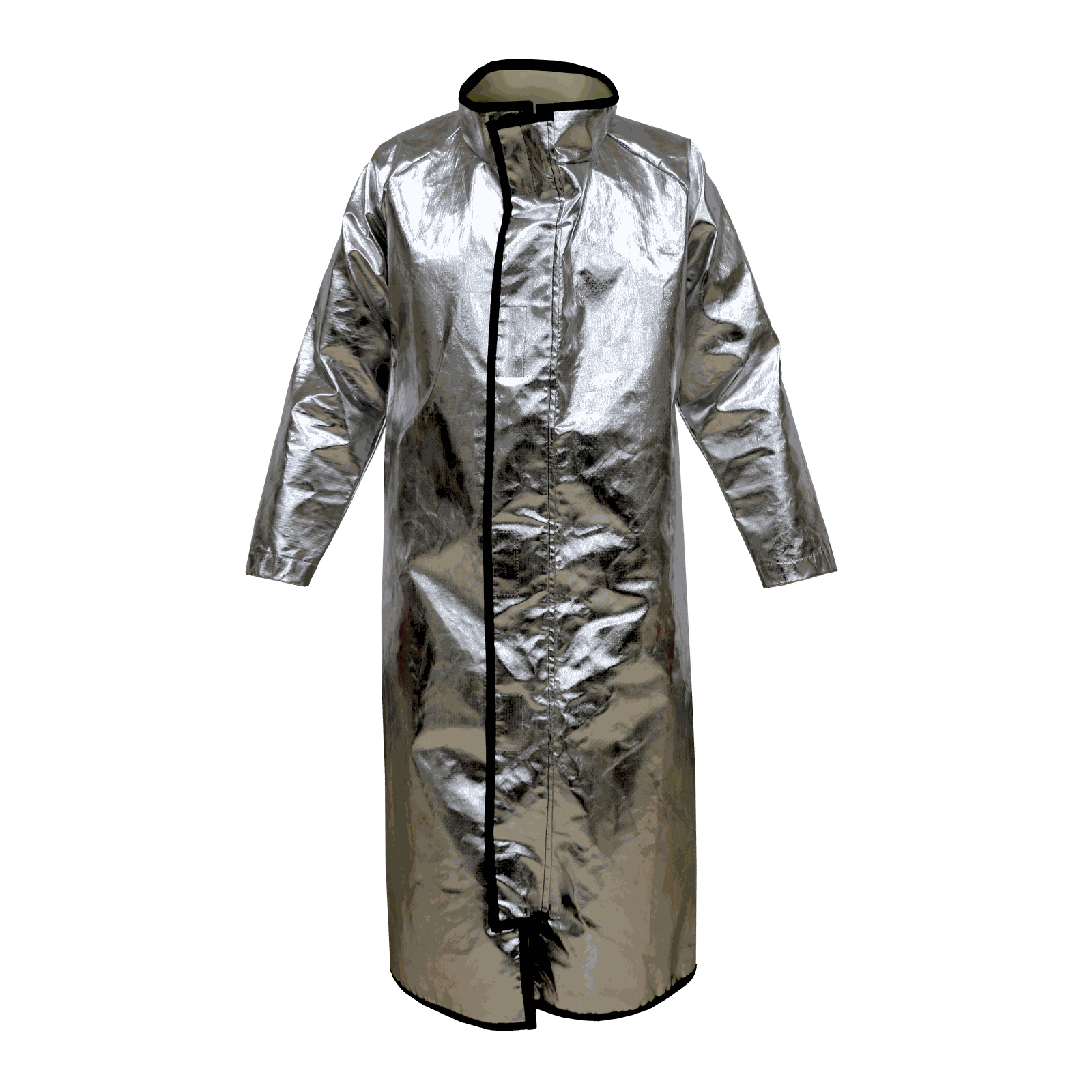 GABARDINA ALUMINIZADA.
ALUMINIZED RAINCOAT.