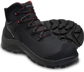 Zapato de Seguridad tipo Borceguí Attitude Negro Talla 26 Marca Riverline